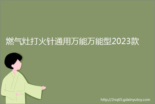 燃气灶打火针通用万能万能型2023款